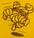 Michelin tyre man Bibendum, historical advertisement